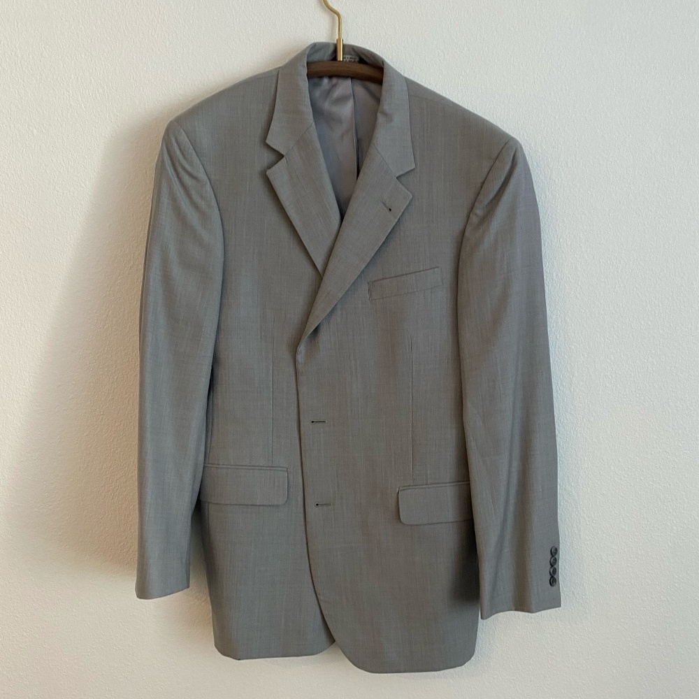 Jos. A Bank Men's Signature Collection Wool Silk Suit Blazer - 42L